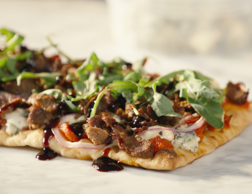 Steakhouse Flatbread Recipe