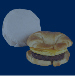 Sausage, Egg & Cheese Croissant