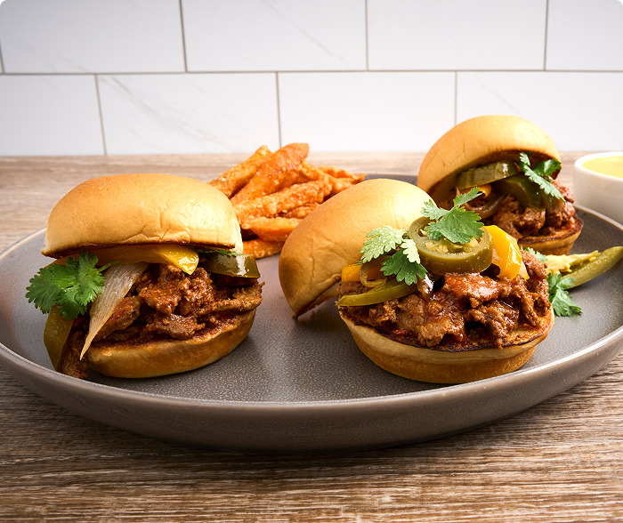 Barbacoa Steak Sliders