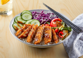 Tyson Red Label® Uncooked Hot & Spicy Select Cut Chicken Brest Filet Fritters, 4 oz.