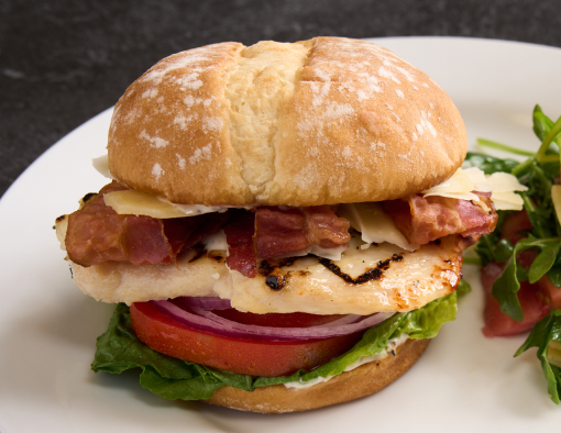 Grilled Black Pepper Parmesan Ranch Sandwich
