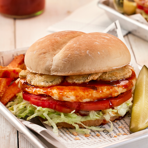 Nashville Hot Grilled Chicken Sandwich