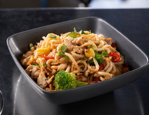 Spicy Garlic Noodle Stir Fry Recipe