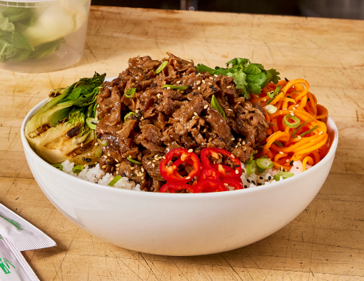 Mongolian Beef Bowl Recipe