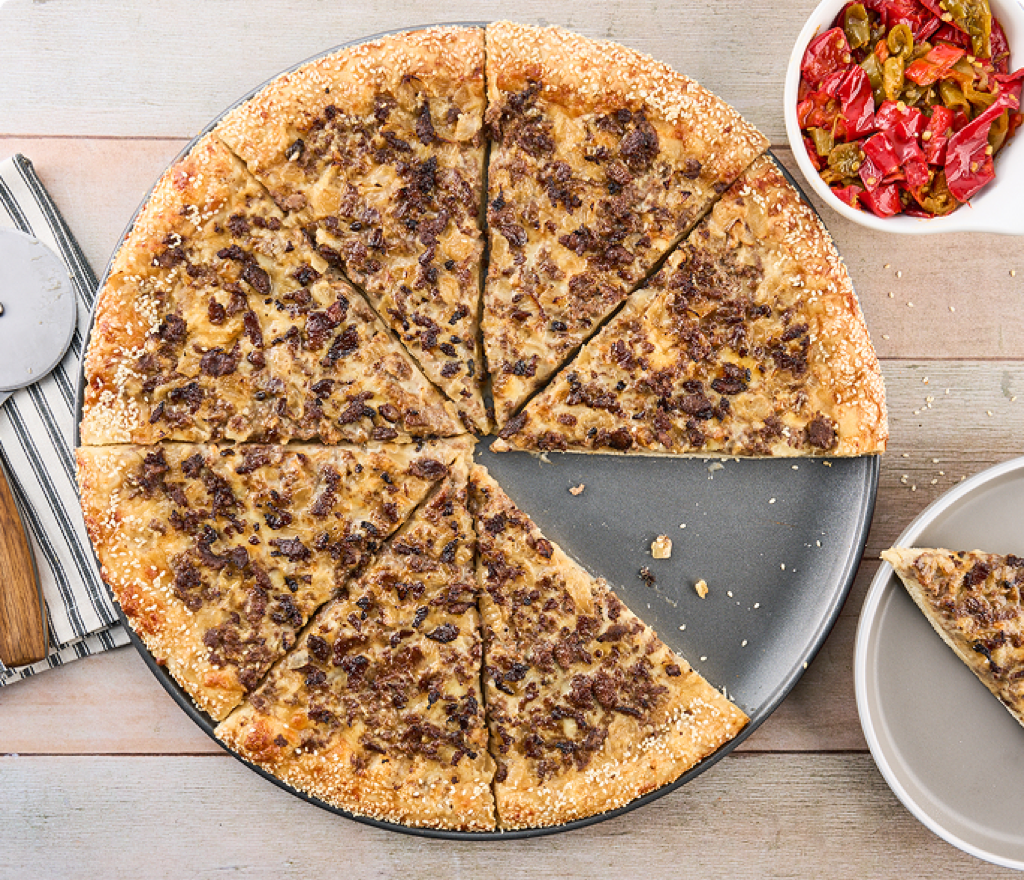 Philly Cheesesteak Pizza