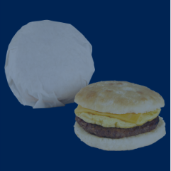 Sausage, Egg & Cheese Biscuit