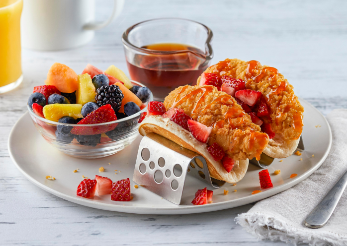 Chicken tenderloin fritters