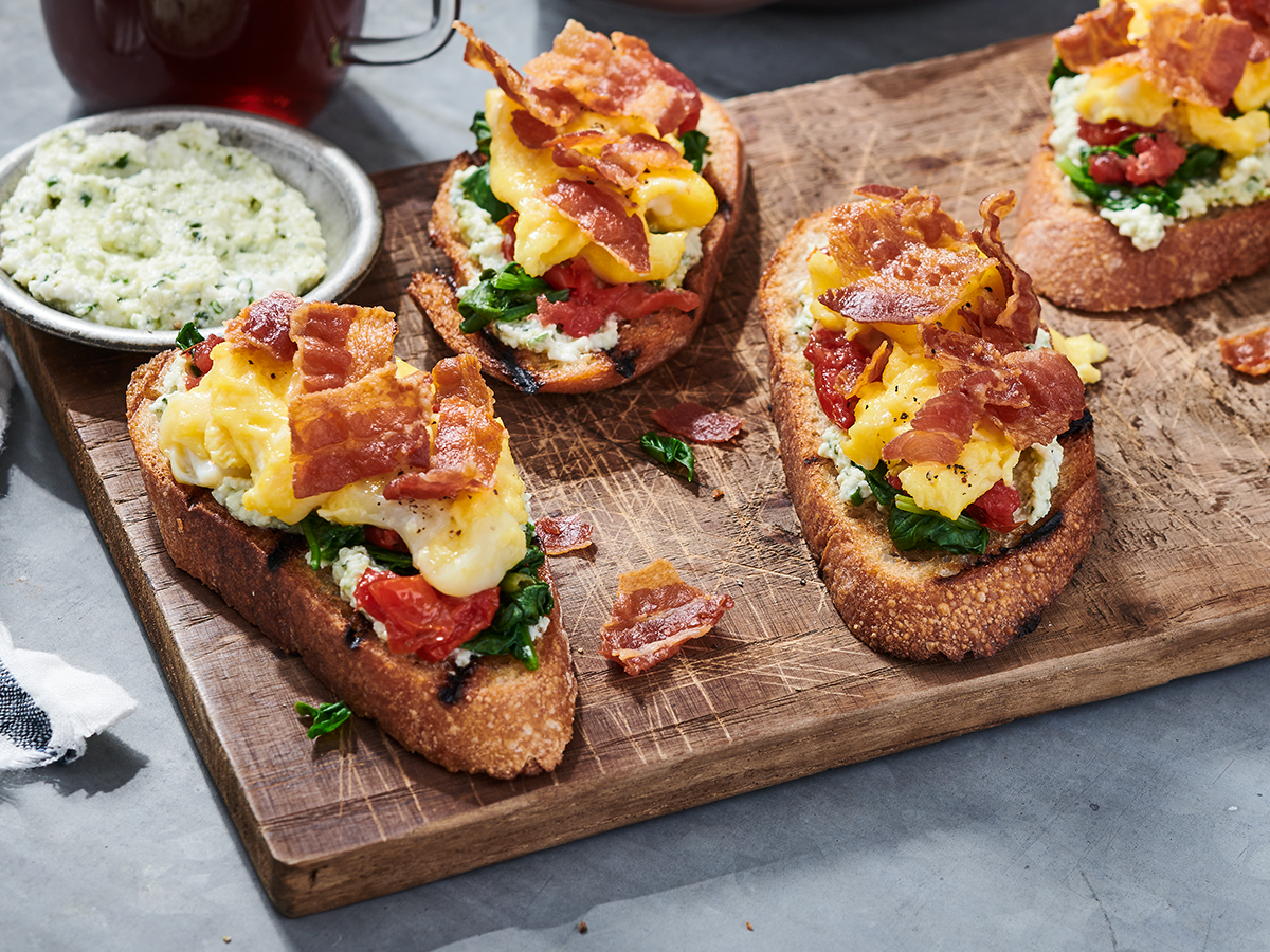 Breakfast Bruschetta