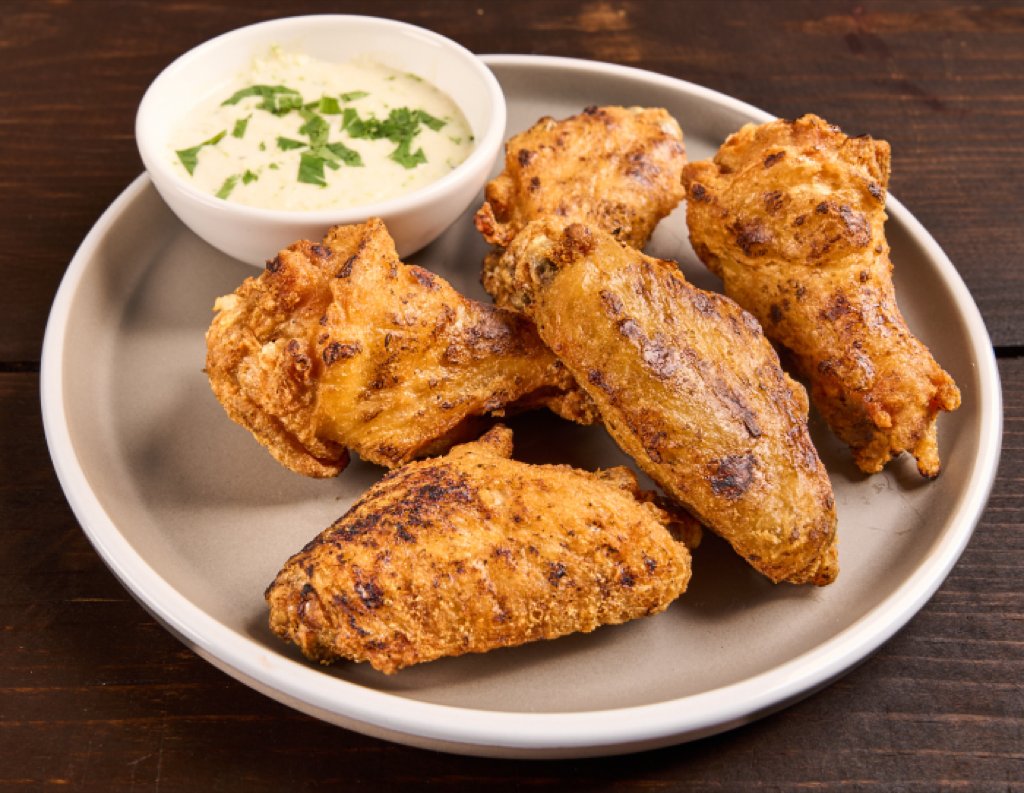 Unbreaded Flame Grilled Bone-In Chicken Wing Sections