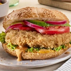Peruvian-Style Crispy Chicken Sandwich Recipe