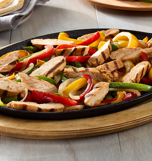 seasoned chicken and vegetable medley